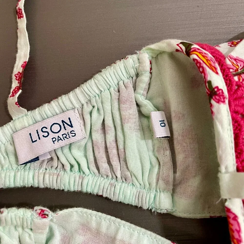 Lison Paris Cotton Bikini Top